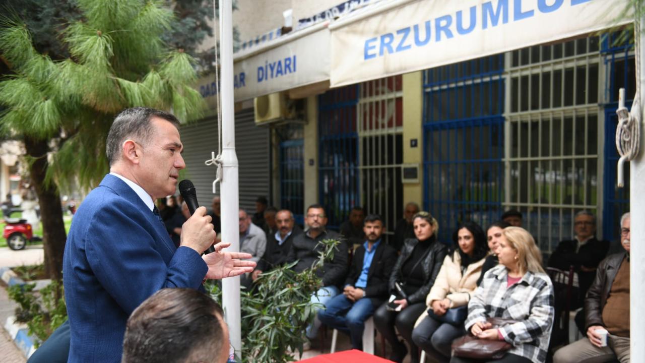 Başkan Abdullah Özyiğit, Gazi Mahallesi’nde vatandaşlarla buluştu