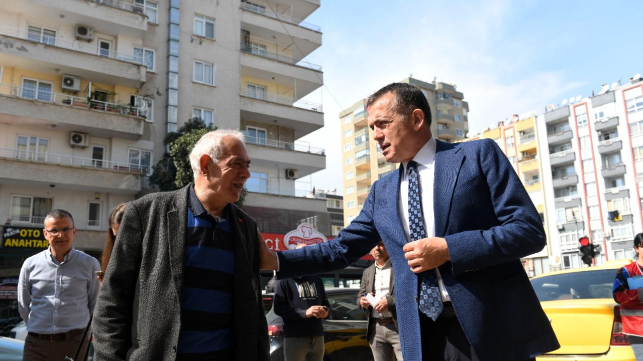 Başkan Abdullah Özyiğit, Gazi Mahallesi’nde vatandaşlarla buluştu
