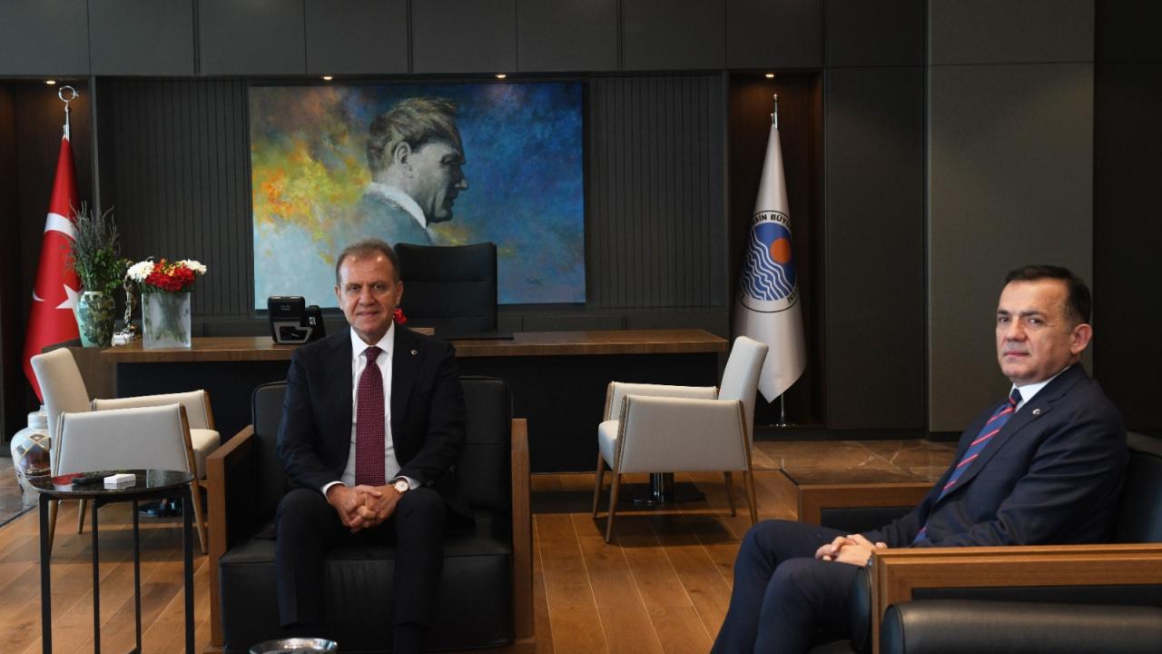 Başkan Abdullah Özyiğit’ten Başkan Seçer’e ziyaret