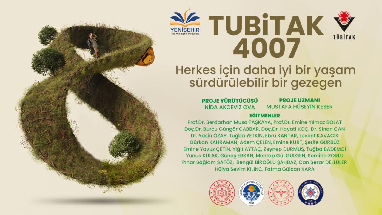 Yenişehir Belediyesinin iş birliği içerisinde olduğu projeye TÜBİTAK’tan destek 