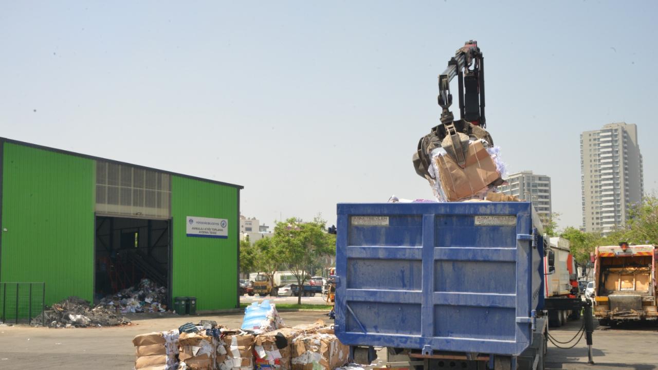Yenişehir Belediyesi 352 ton ambalaj ve tekstil atığını geri dönüşüme kazandırdı