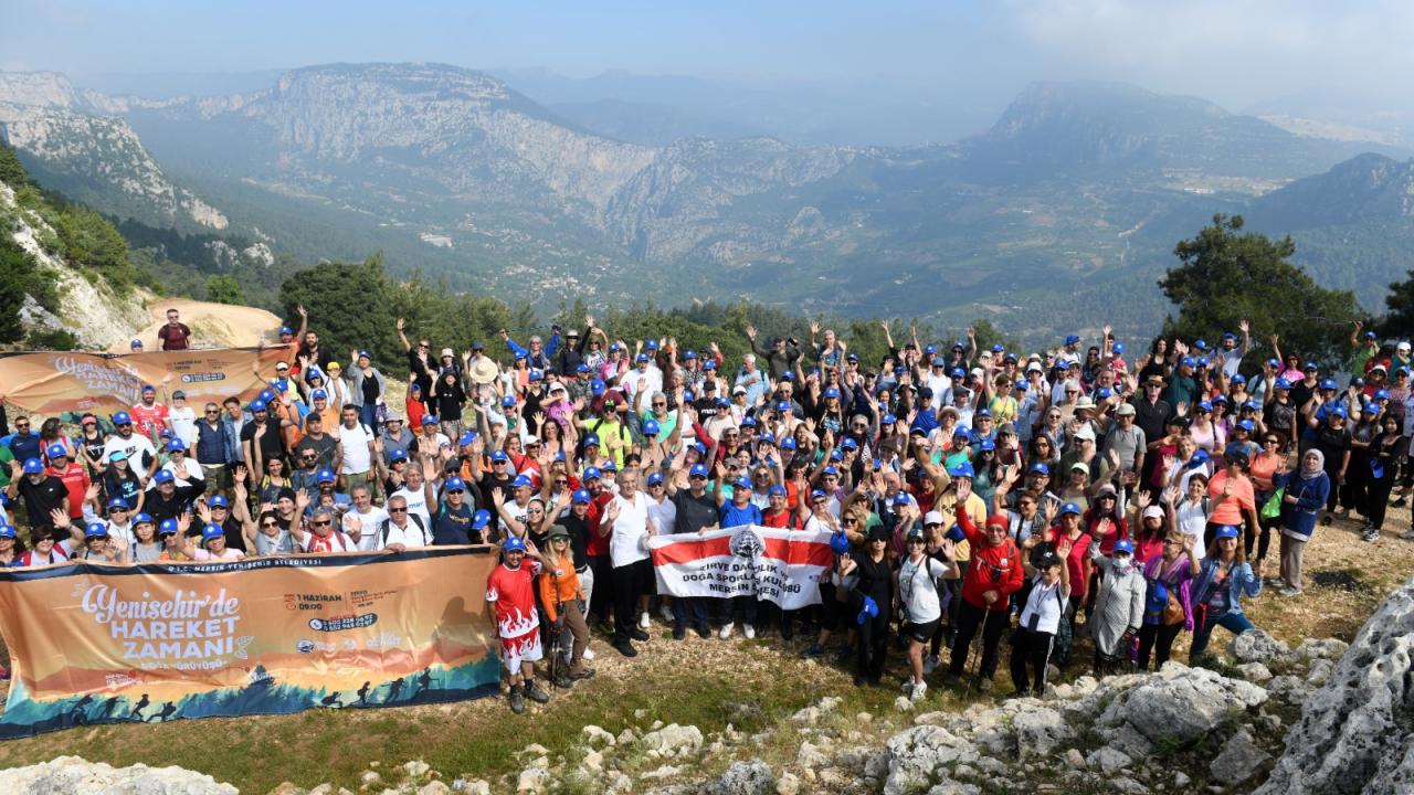 Yenişehir Belediyesinden sağlıklı yaşam için doğa yürüyüşü