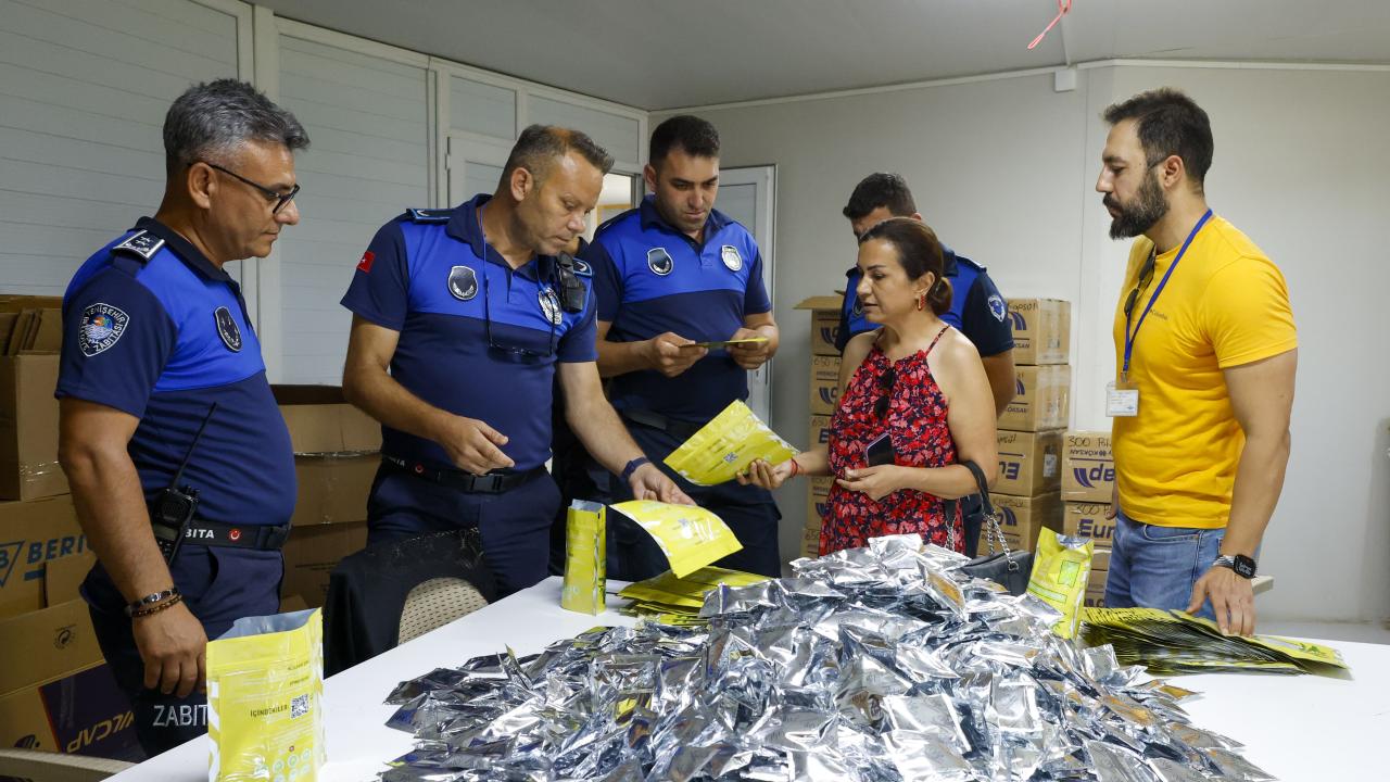 Gıda takviyesi üreten ruhsatsız tesis mühürlendi