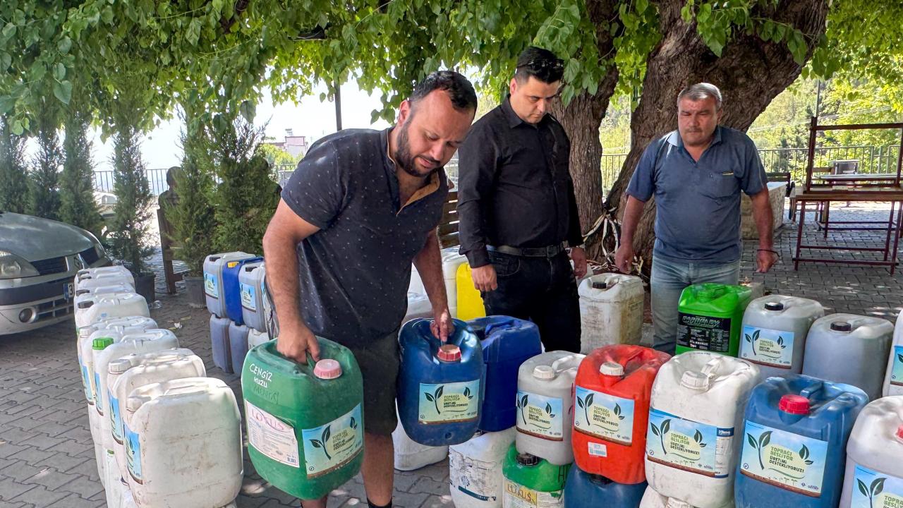 Yenişehir Belediyesinden çiftçiye organik gübre desteği 