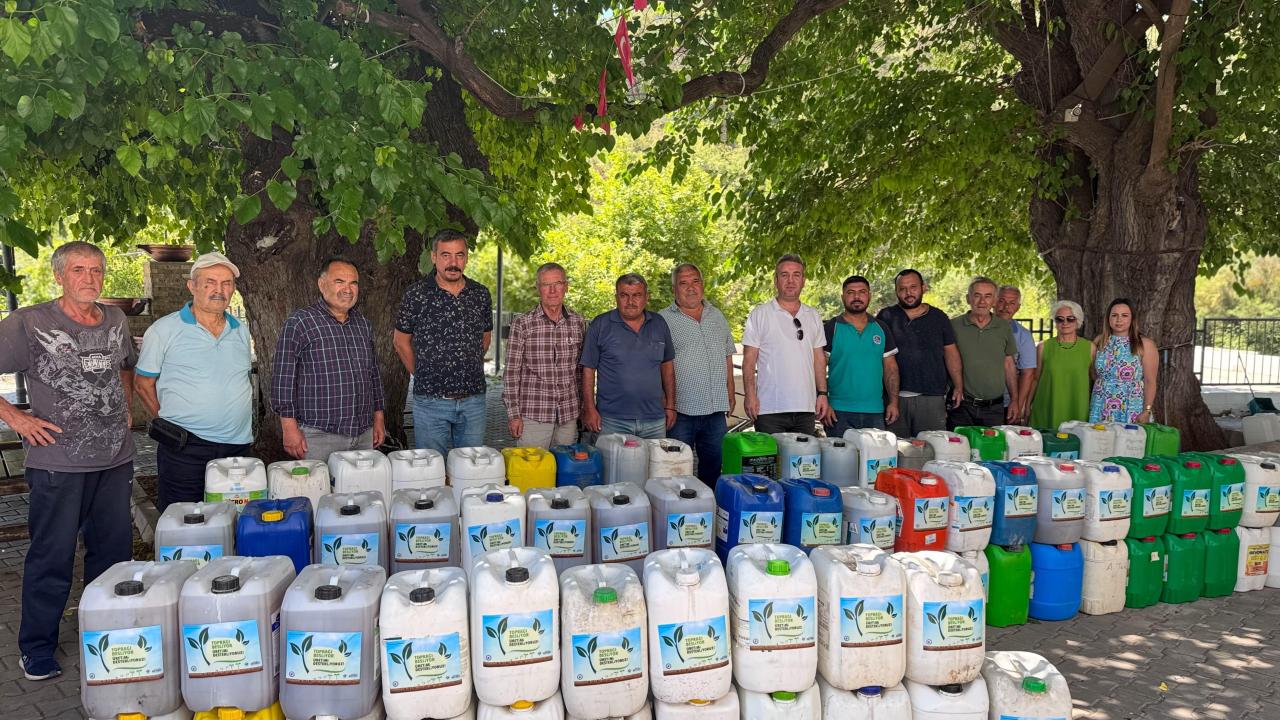 Yenişehir Belediyesinden çiftçiye organik gübre desteği 