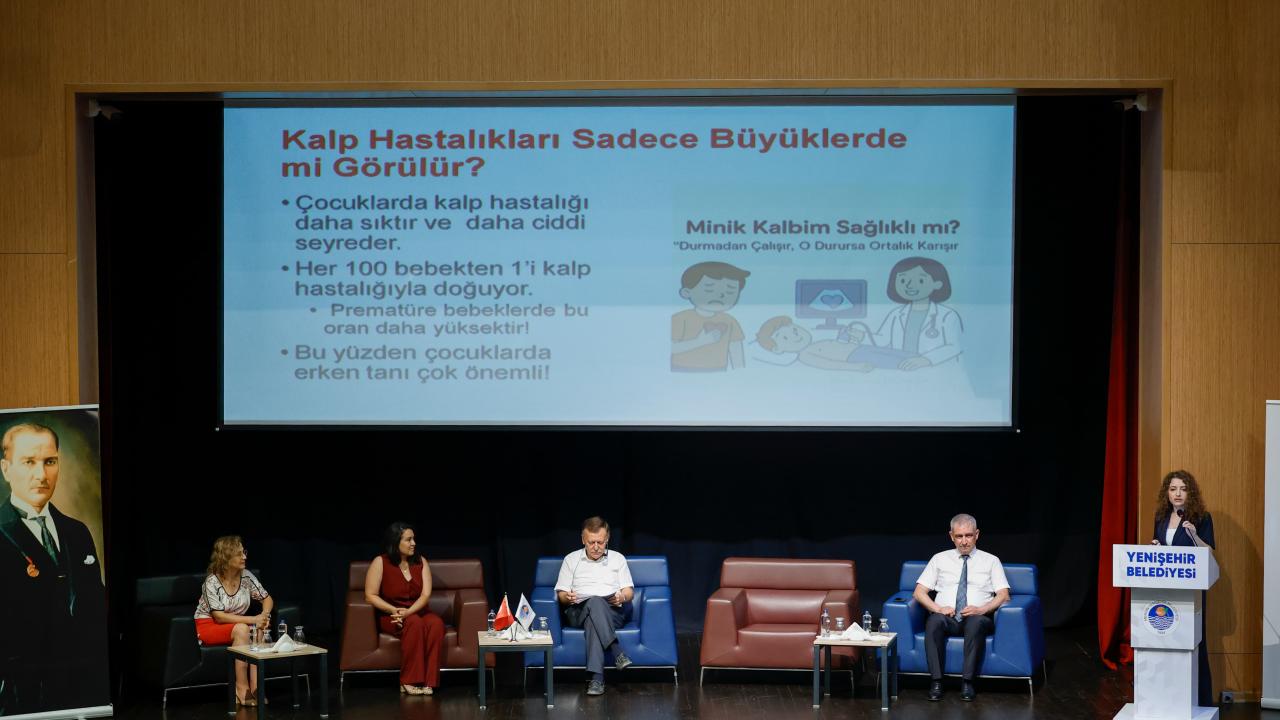 Yenişehir Belediyesinin çocuk sağlığı panelleri devam ediyor