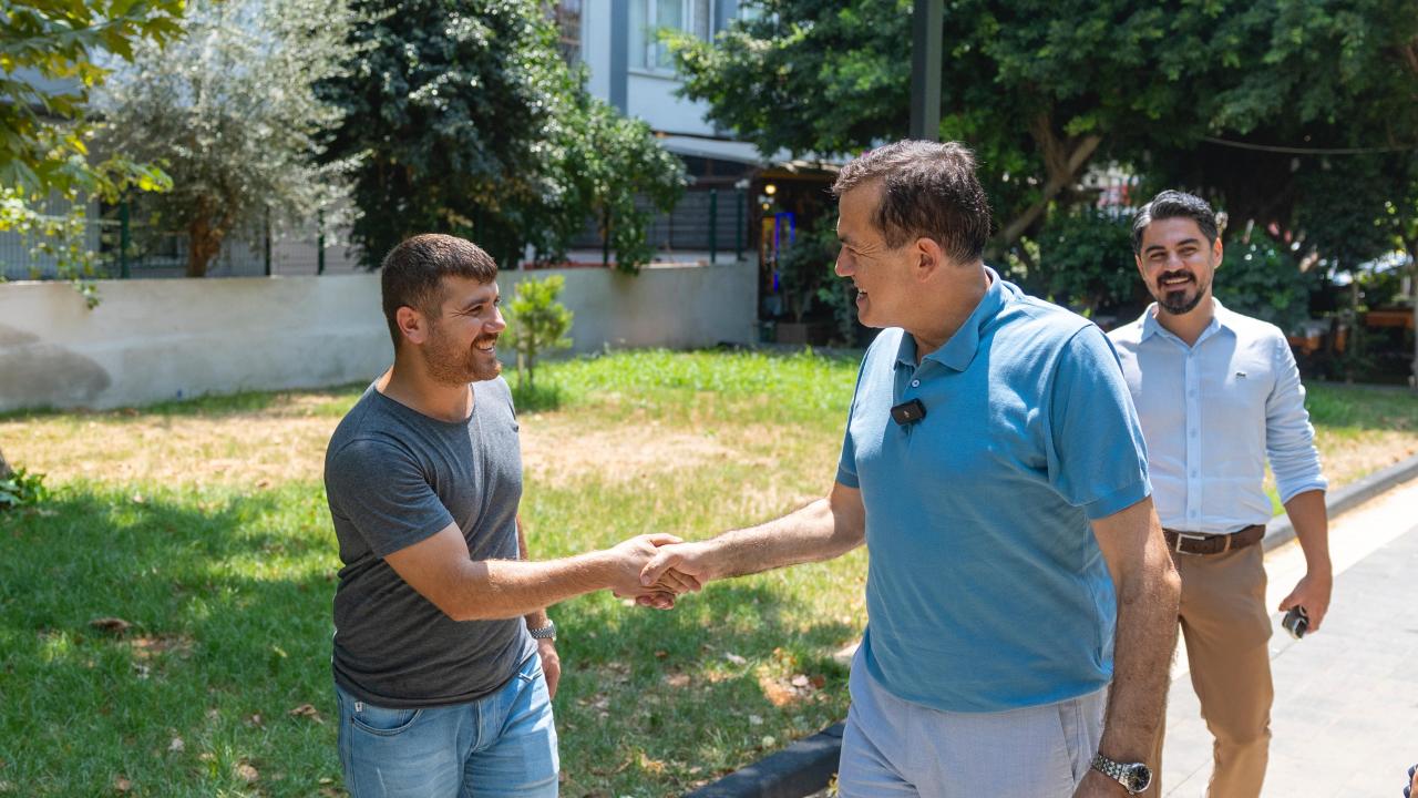 Başkan Özyiğit, Palmiye Mahallesi’nde vatandaşlarla buluştu