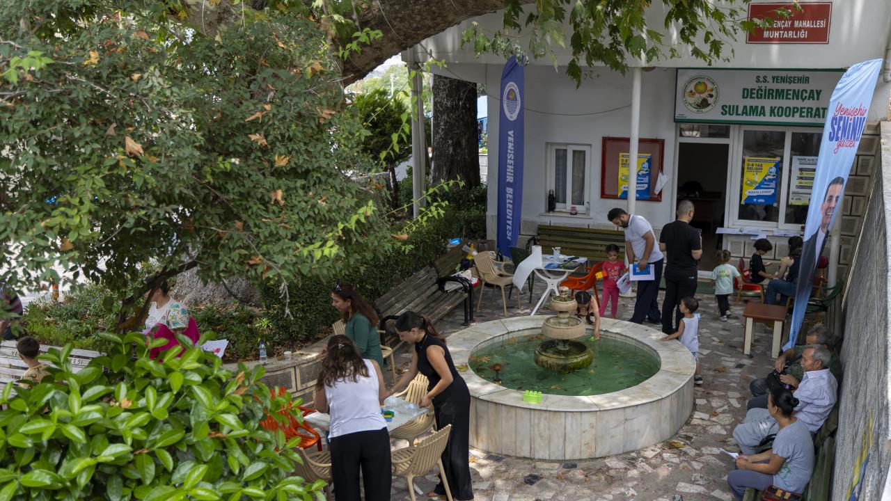 Yenişehir Belediyesi kırsal mahallelerde çocukların gelişim taramalarını yapıyor