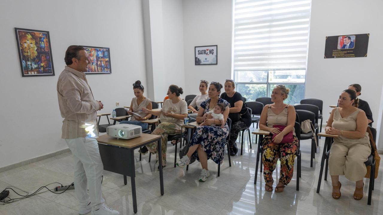 Yenişehir Belediyesinin anne ve çocuk eğitimleri sürüyor