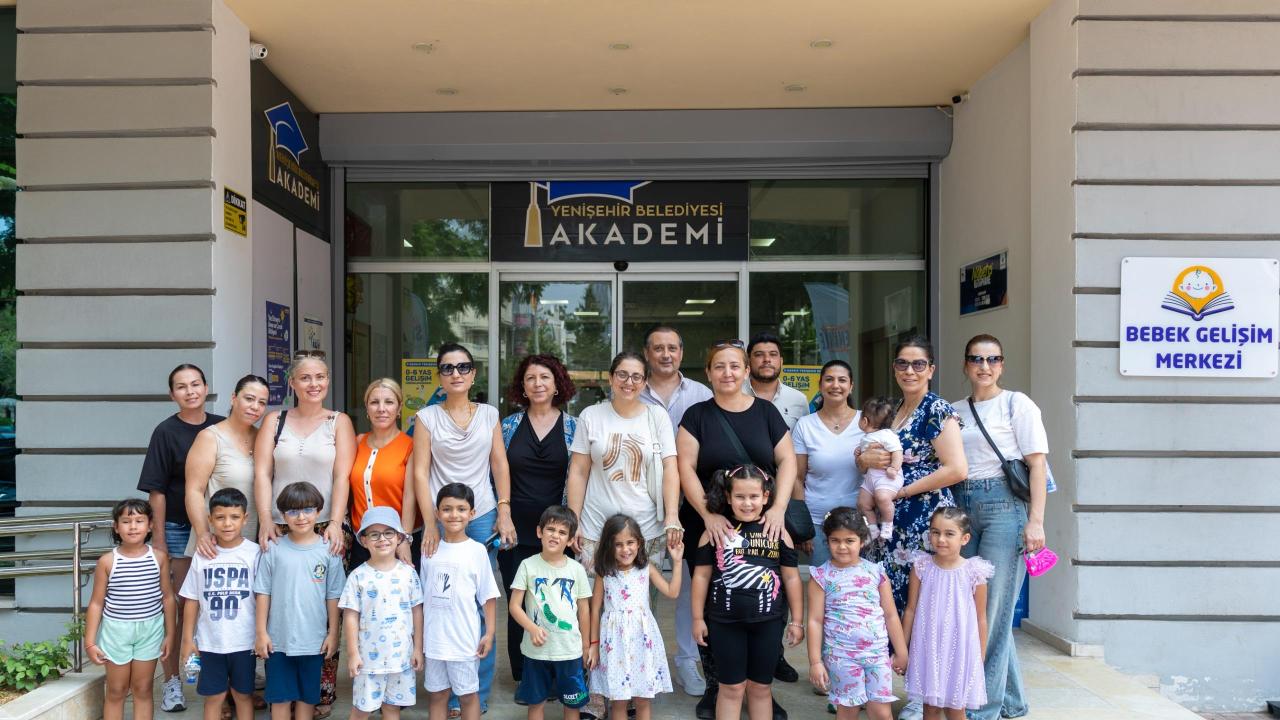Yenişehir Belediyesinin anne ve çocuk eğitimleri sürüyor