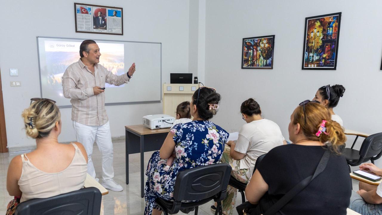 Yenişehir Belediyesinin anne ve çocuk eğitimleri sürüyor
