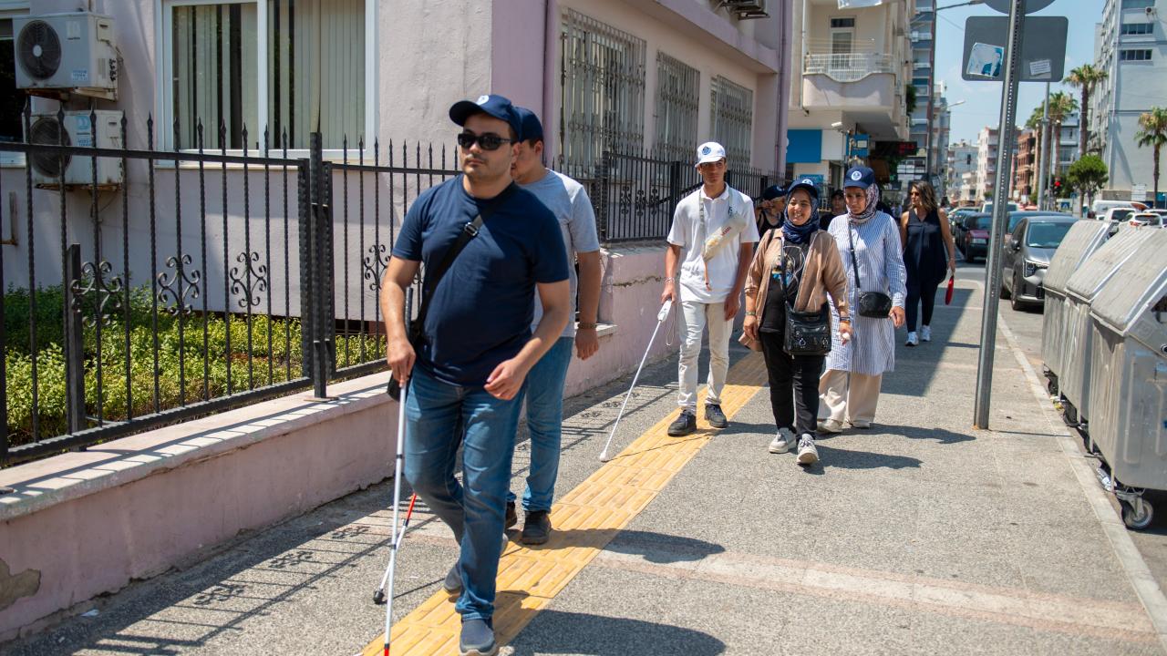 Yenişehir Belediyesinden engellilere yönelik örnek proje 