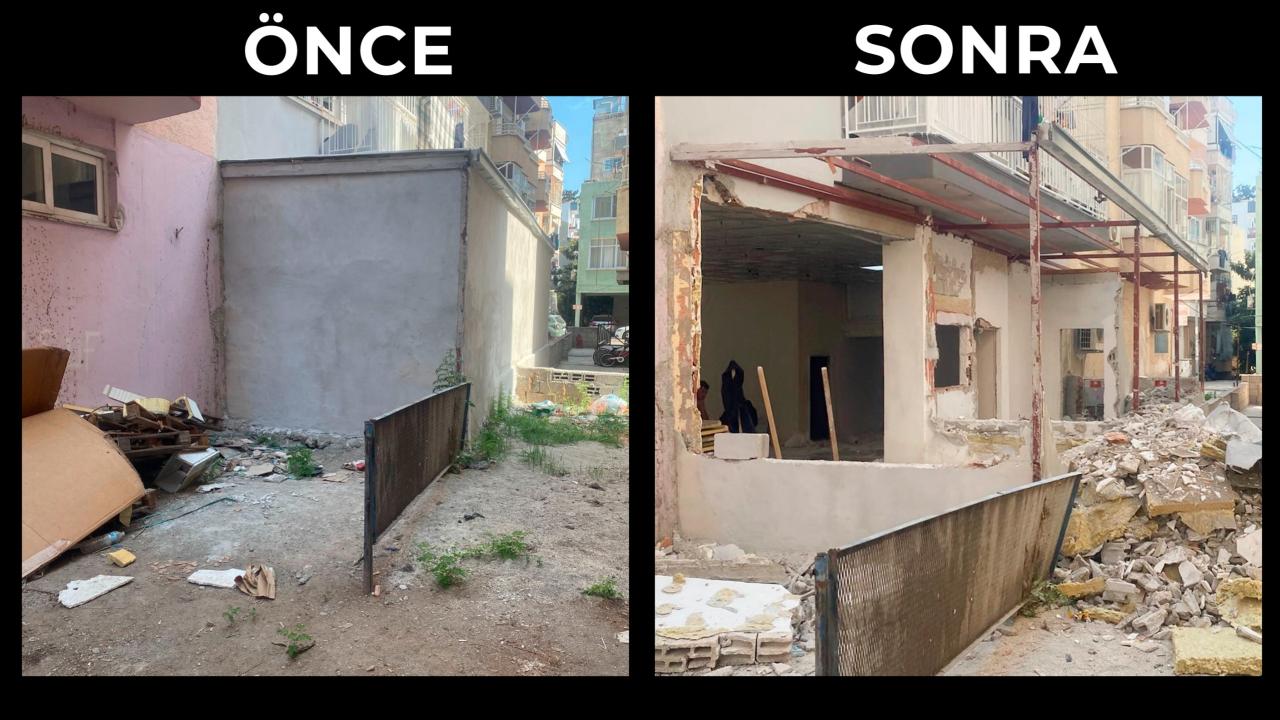 Yenişehir Belediyesinden kaçak yapılara karşı sıkı denetim: Yıkımlar devam ediyor