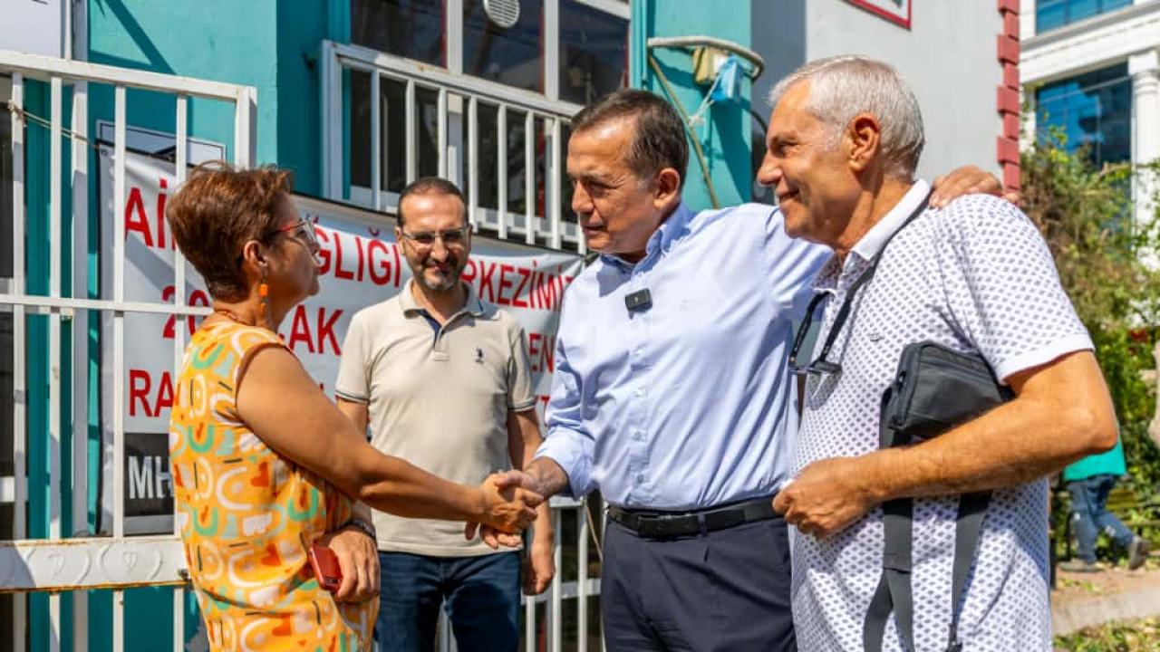 Başkan Abdullah Özyiğit iki mahallede çalışmaları yerinde inceledi