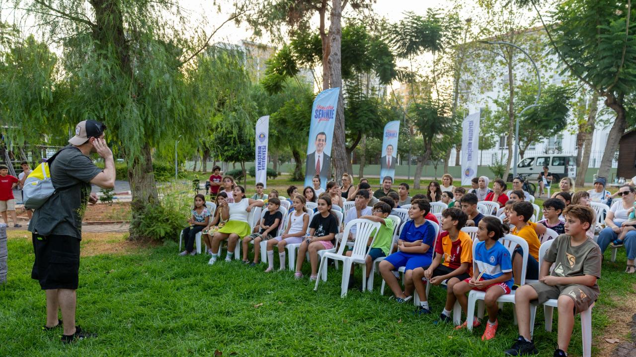 Yenişehir Belediyesi 14 mahallede çocuklar için etkinlikler düzenledi