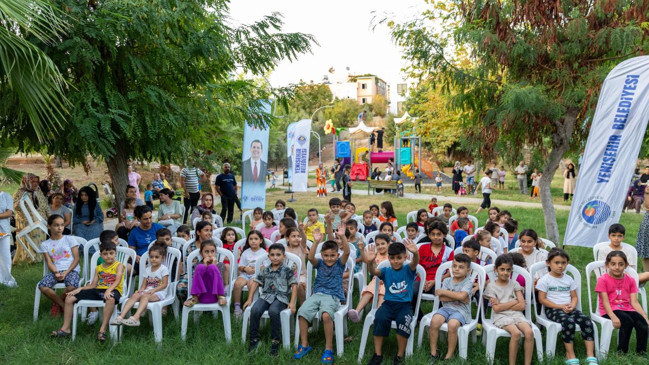 Yenişehir Belediyesi 14 mahallede çocuklar için etkinlikler düzenledi