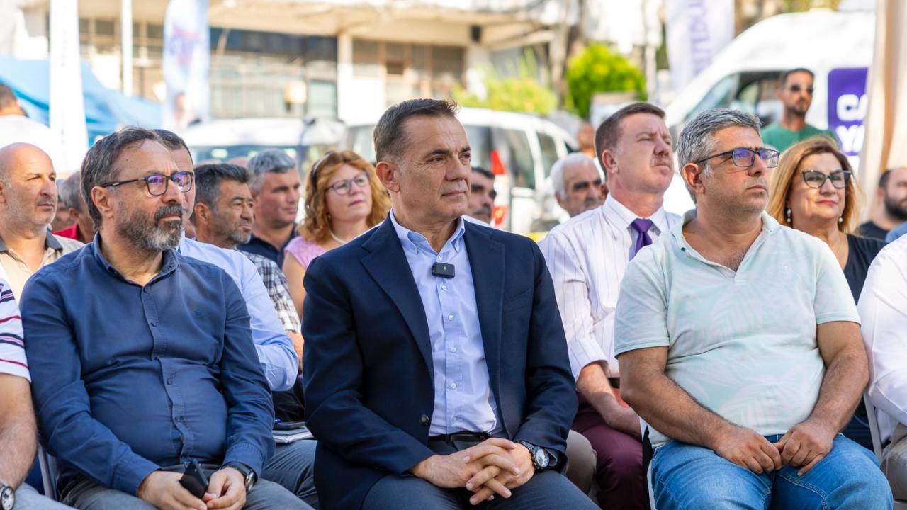Yenişehir Belediyesinin hibe ettiği safran soğanları toprakla buluştu