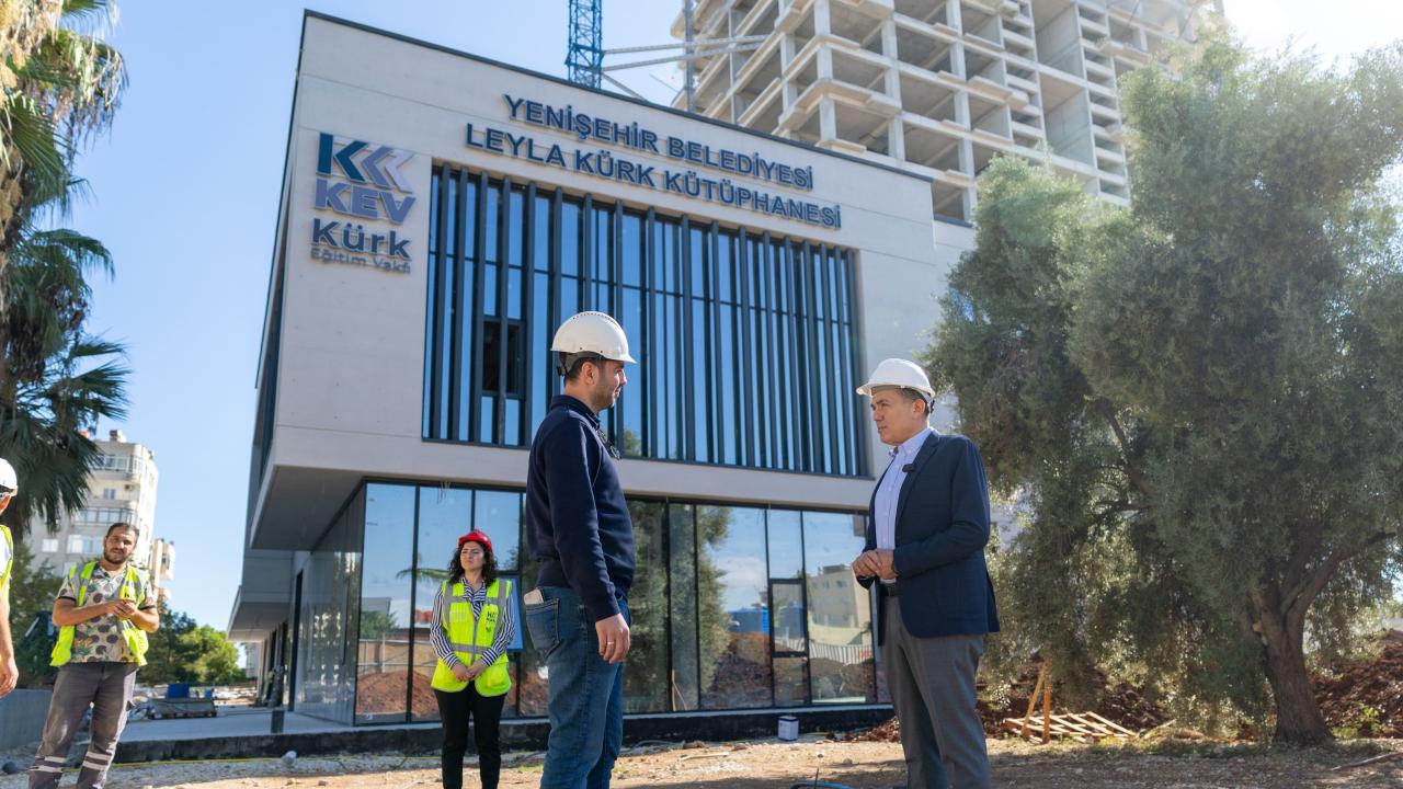 Başkan Özyiğit “Kent kütüphanemizi kısa sürede hizmete açacağız”