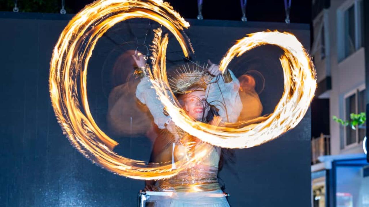 Kushimoto Sokak Sanatçıları Festivali bu yıl da on binlerce kişiyi ağırladı
