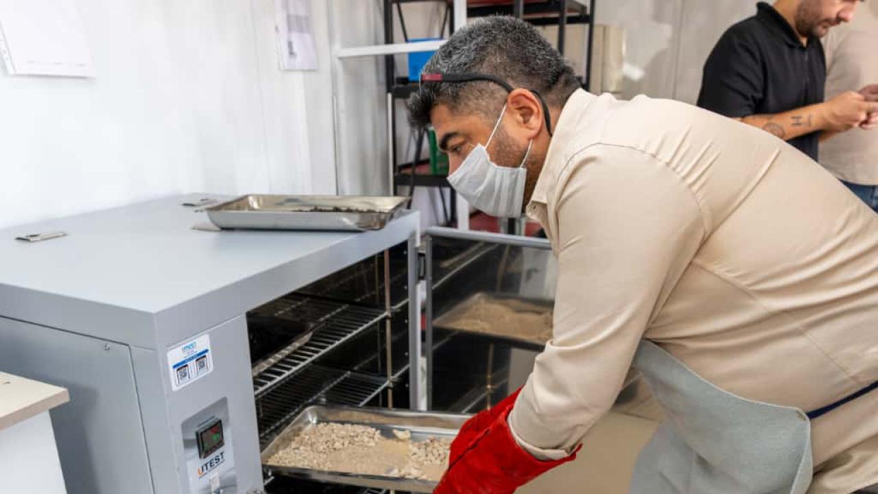Yenişehir Belediyesi Asfalt Analiz Laboratuvarı kurdu