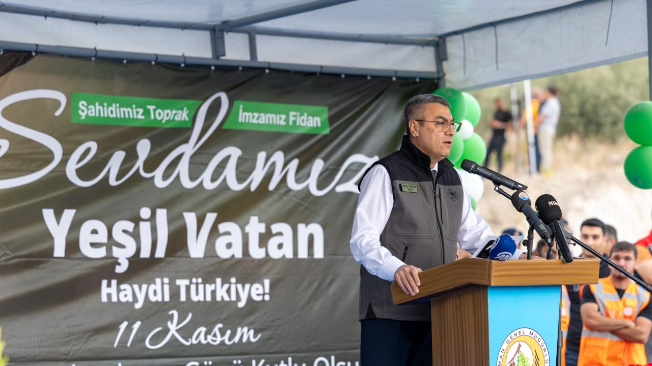 Başkan Özyiğit, Emirler’deki yeşil seferberliğe katıldı