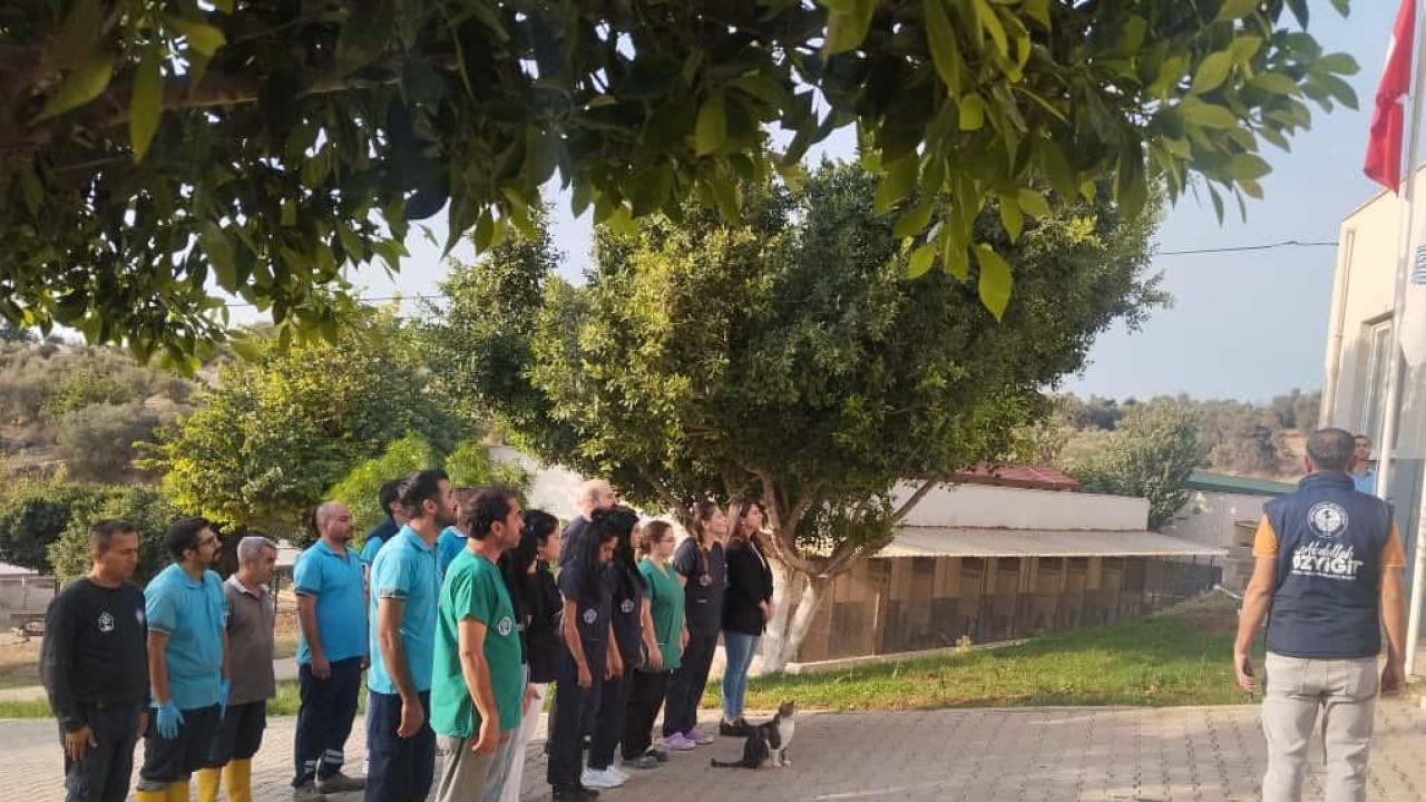 Yenişehir Belediyesi Ata’yı andı