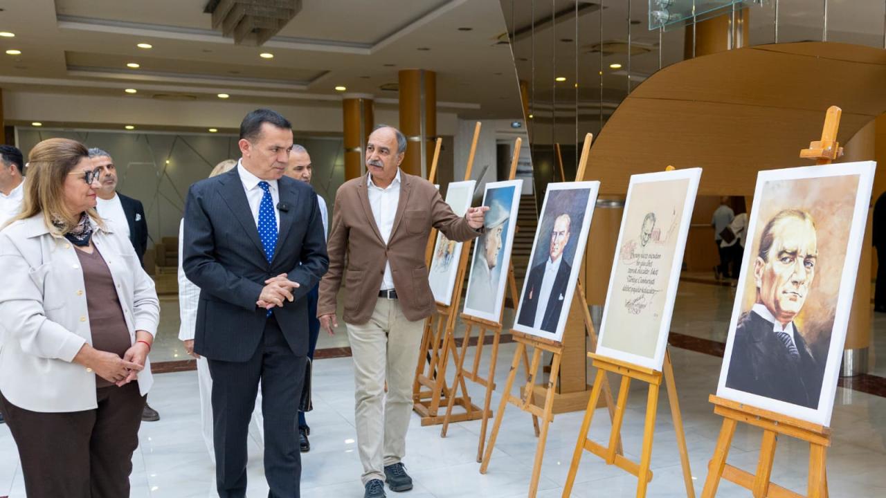 Yenişehir Belediyesinden “Etem Çalışkan ile Atatürk Yolculuğu” Sergisi