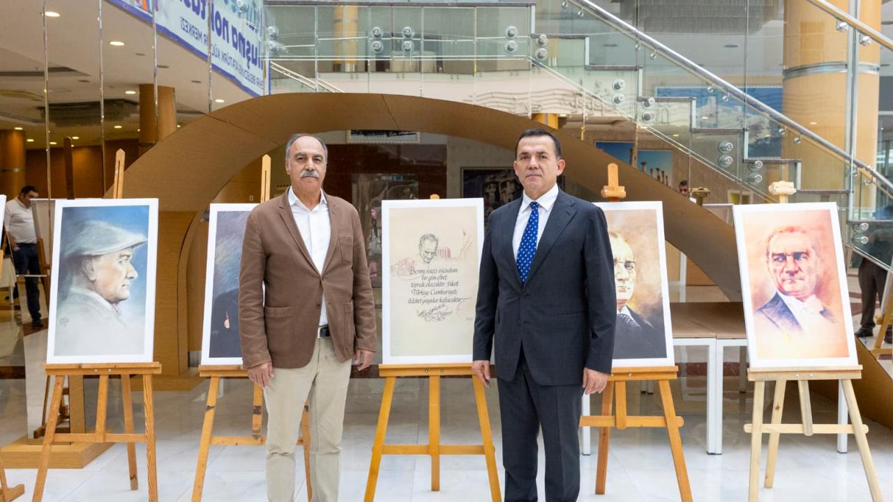 Yenişehir Belediyesinden “Etem Çalışkan ile Atatürk Yolculuğu” Sergisi
