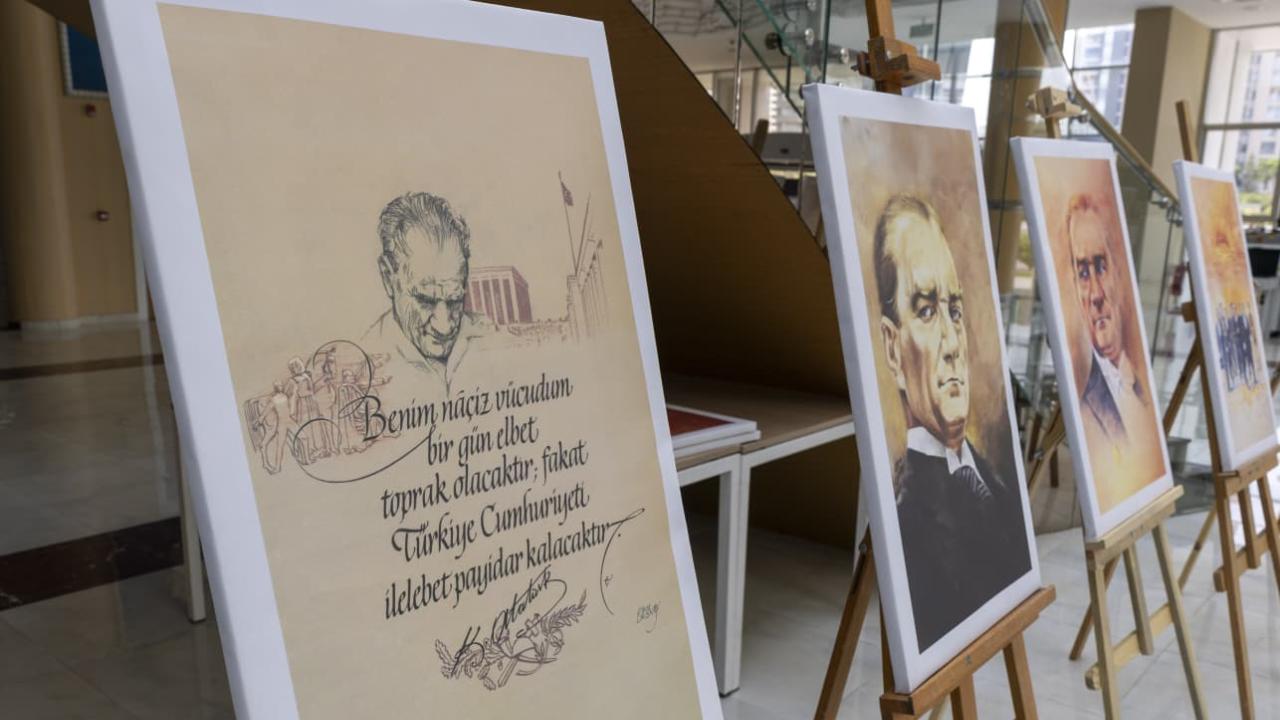 Yenişehir Belediyesinden “Etem Çalışkan ile Atatürk Yolculuğu” Sergisi