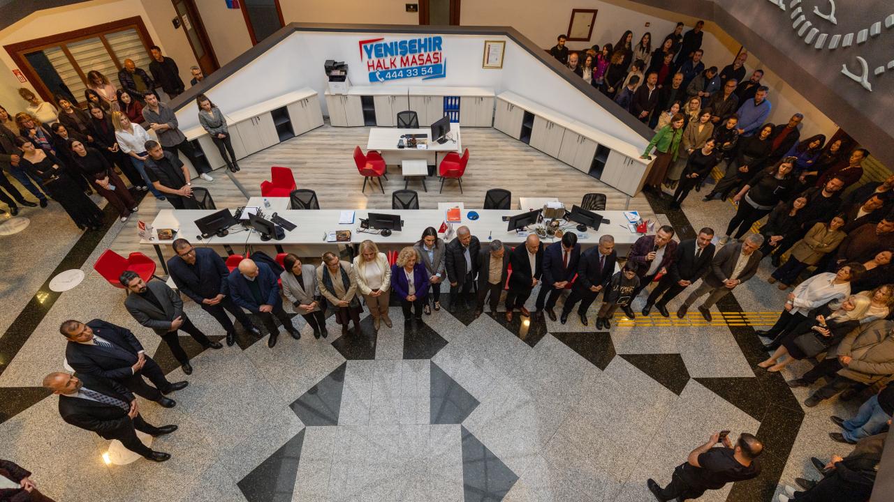 Yenişehir Belediyesi'nde Bayramlaşma heyecanı