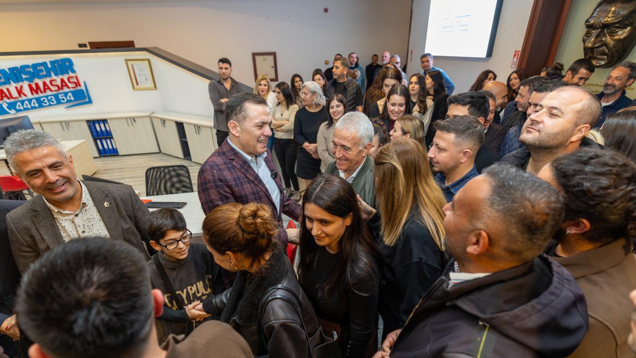 Yenişehir Belediyesi'nde Bayramlaşma heyecanı