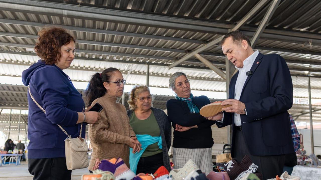 Yenişehir’de aracı yok, alın teri var