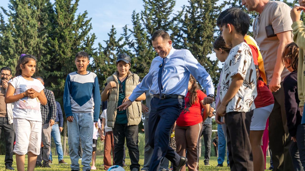 Başkan Özyiğit, ‘Halı Saha’ sözünü tuttu 