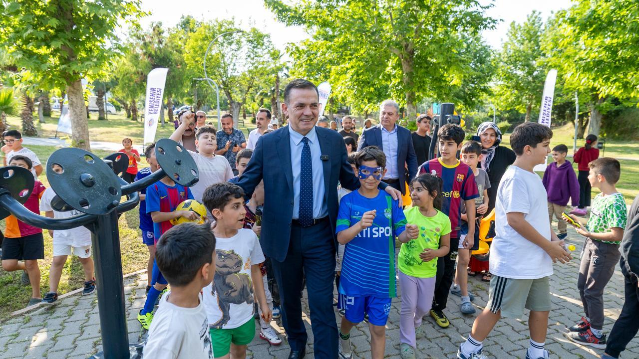 Başkan Özyiğit, ‘Halı Saha’ sözünü tuttu 