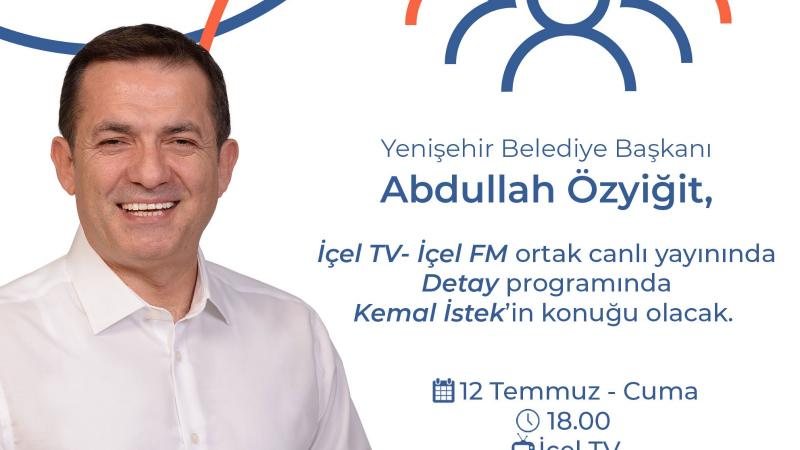 Saat 18.00'de İçel TV canlı yayınında olacağız.