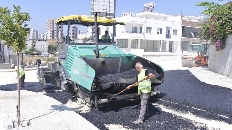 Yenişehir’de Asfalt Çalışmaları Sürüyor