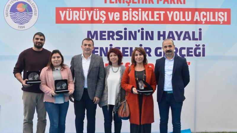 Yenişehirliler estetik bir yürüyüş ve bisiklet yoluna kavuştu