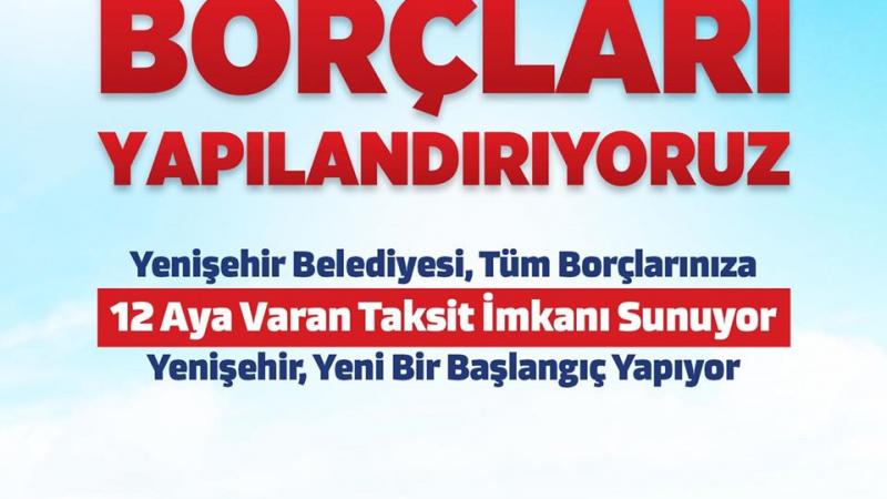 Borçları Yapılandırıyoruz