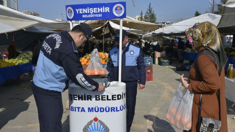 Pazar Alanında Hassas Terazi Uygulaması