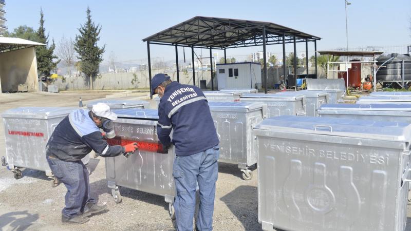 Yenişehir Çöp Kutularında Da Tasarruf Sağlıyor