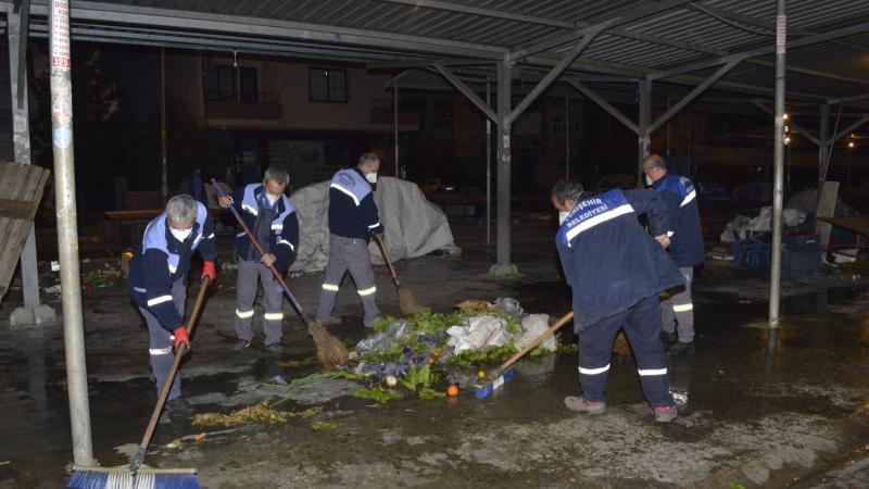 Yenişehir’de Pazar Yerleri Tertemiz