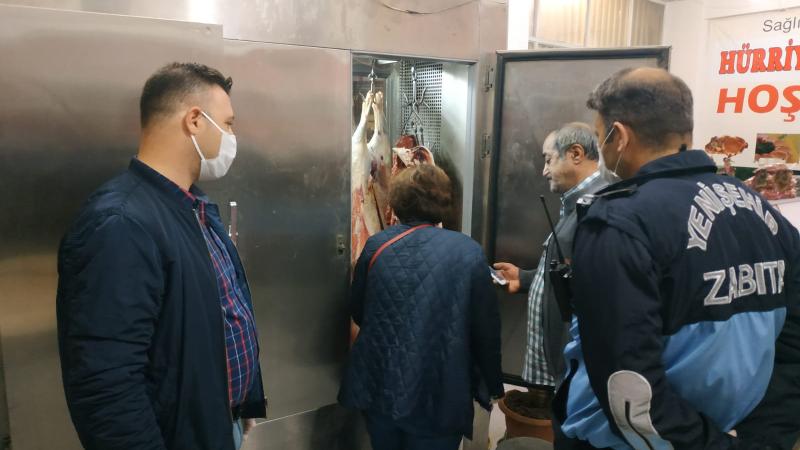Yenişehir Zabıtadan Kaçak Et Operasyonu