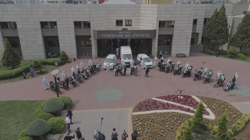 Yenişehir’deki Kırsal Mahallelere Hijyen Paketi