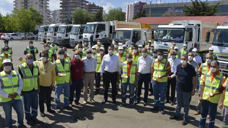 Başkan Özyiğit’ten temizlik personellerine özel teşekkür 