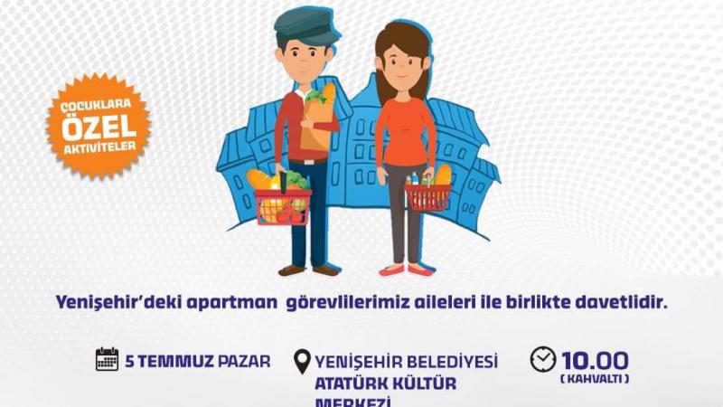 Başkan Özyiğit, apartman görevlileriyle buluşuyor