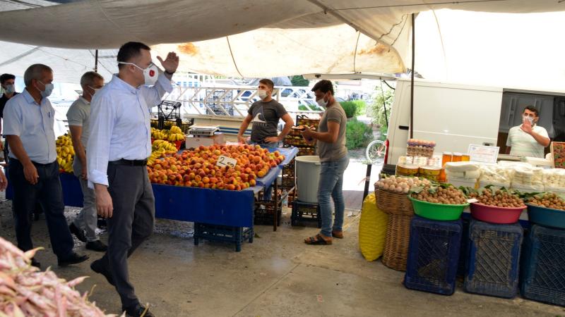Başkan Özyiğit, Covid-19 denetimlerini sürdürüyor