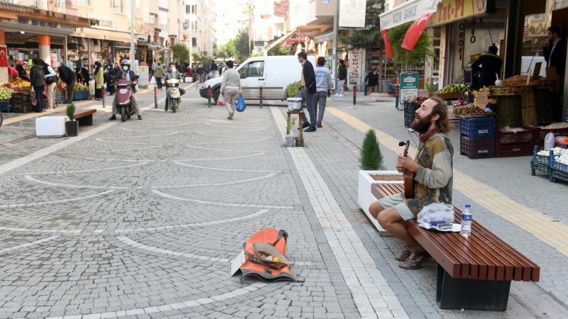 Alanya Sokağı artık çok daha renkli 