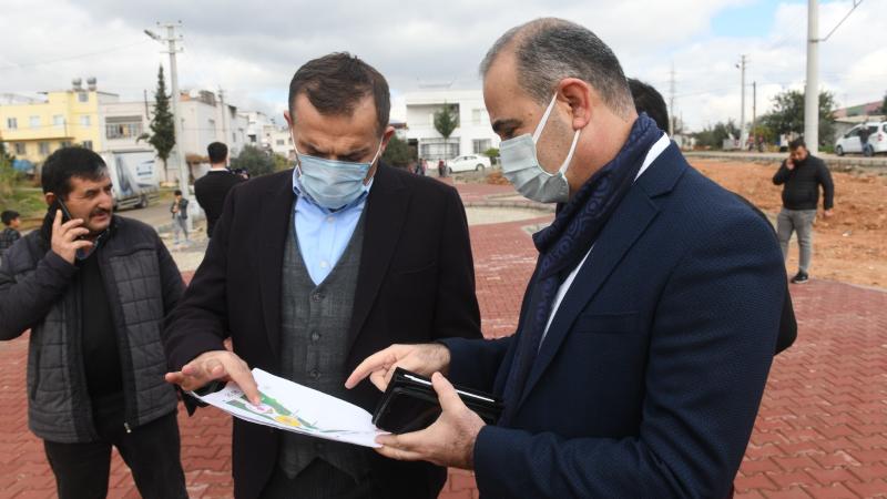 Yenişehir Belediyesi, Deniz Mahallesi’ne yeni bir park kazandırıyor