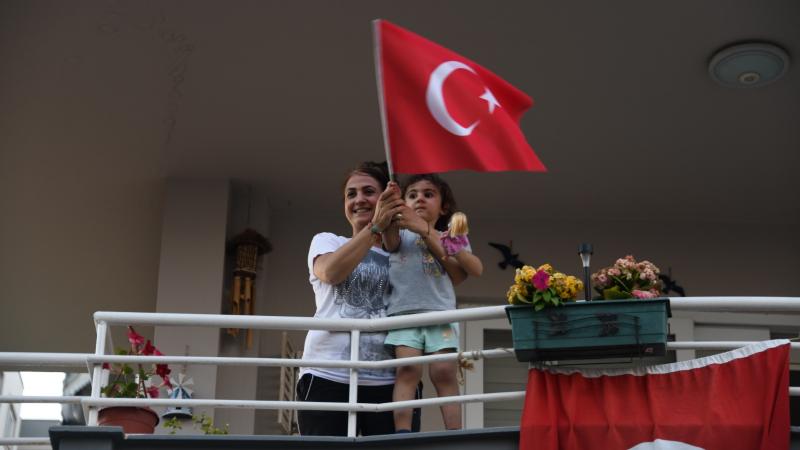 19 Mayıs coşkusu tüm kente yayıldı