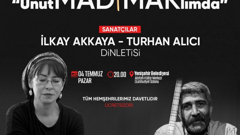 Madımak’ta yaşamını yitirenler Yenişehir'de anılacak